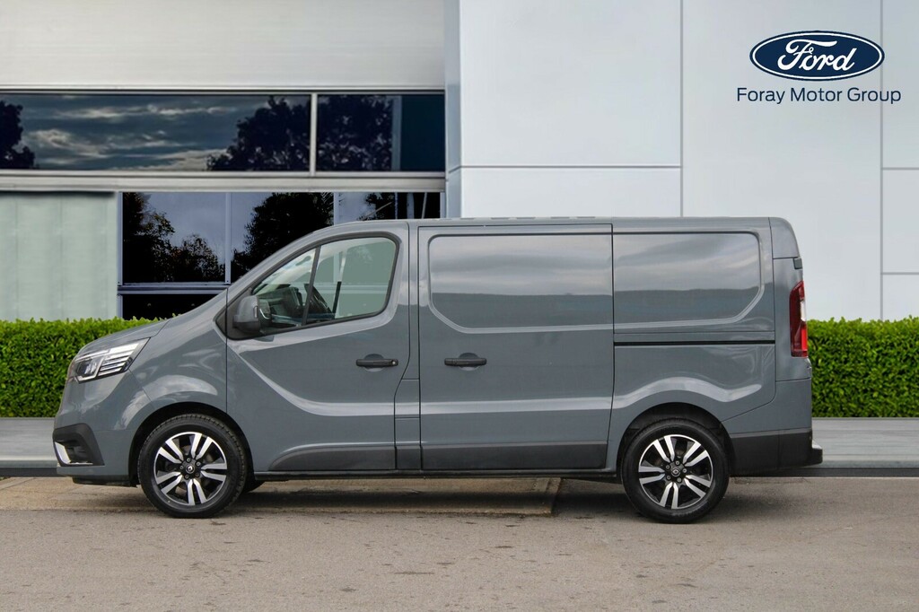 Renault Trafic Sl28 Blue Dci 150 Sport Van MK72HHA Grey #4