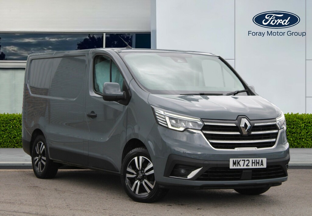 Renault Trafic Sl28 Blue Dci 150 Sport Van Grey