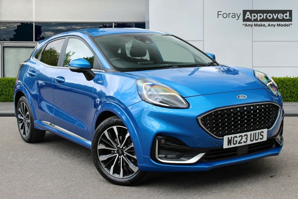 Ford Puma 1.0 Ecoboost Hybr Mhev 155 St-line Vignale Dct Blue