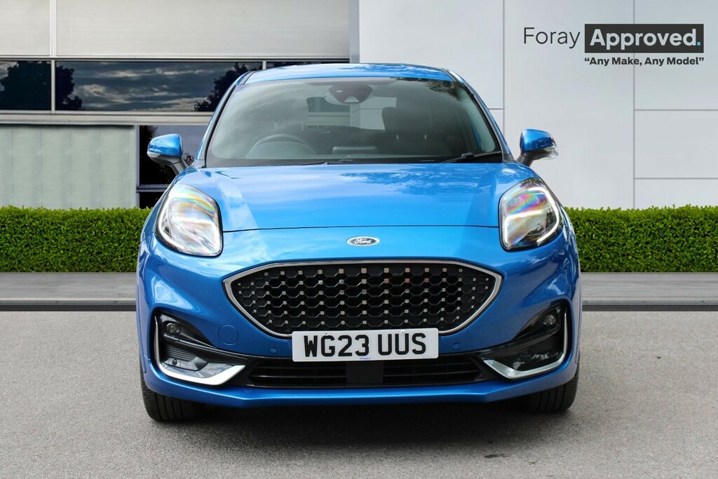Ford Puma 1.0 Ecoboost Hybr Mhev 155 St-line Vignale Dct WG23UUS Blue #5