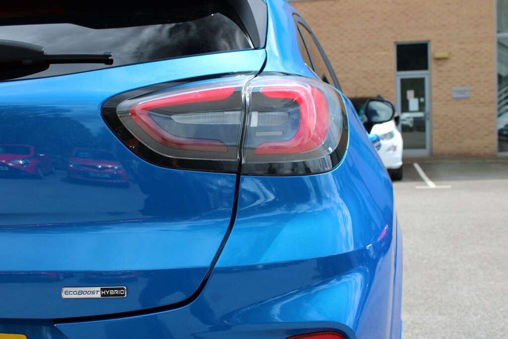 Ford Puma 1.0 Ecoboost Hybr Mhev 155 St-line Vignale Dct WG23UUS Blue #6