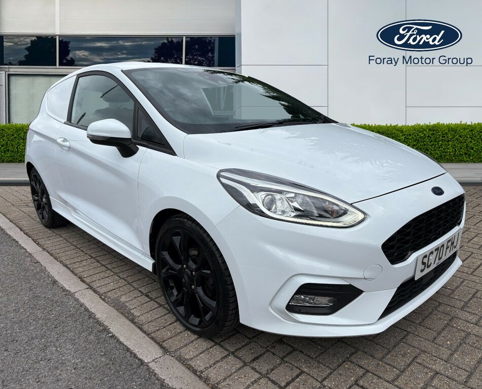 Ford Fiesta 1.0 Ecoboost 125 Sport Van White