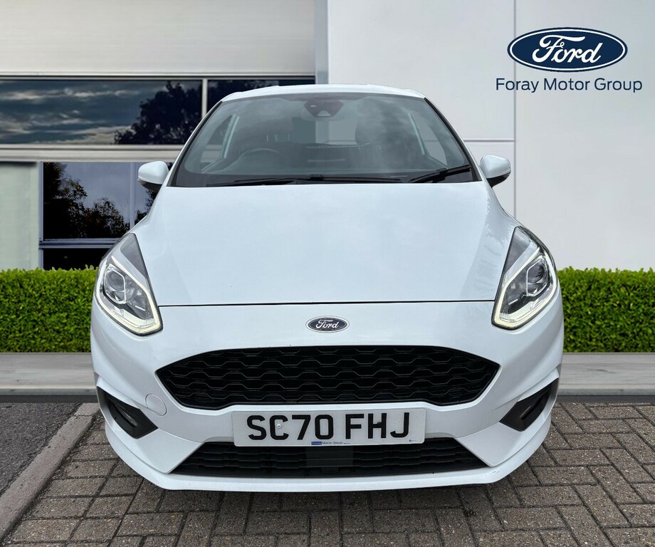 Ford Fiesta 1.0 Ecoboost 125 Sport Van SC70FHJ White #2