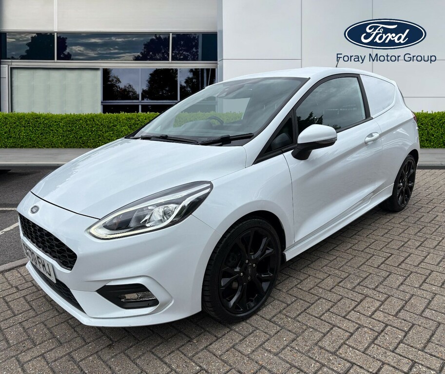 Ford Fiesta 1.0 Ecoboost 125 Sport Van SC70FHJ White #3
