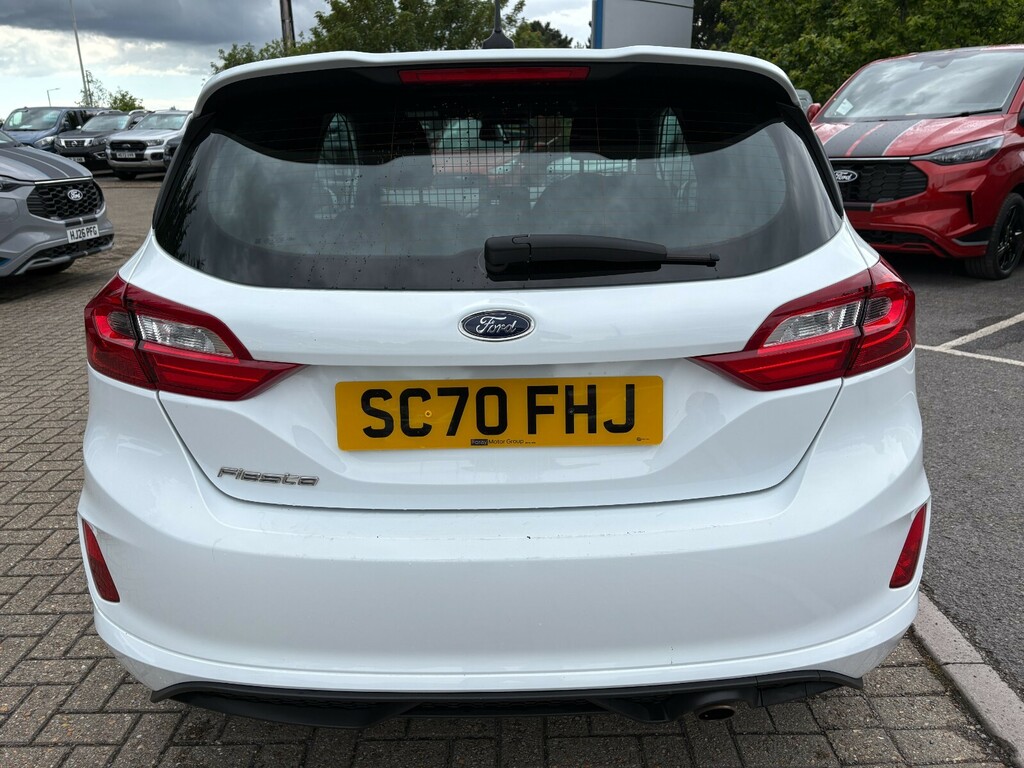Ford Fiesta 1.0 Ecoboost 125 Sport Van SC70FHJ White #6