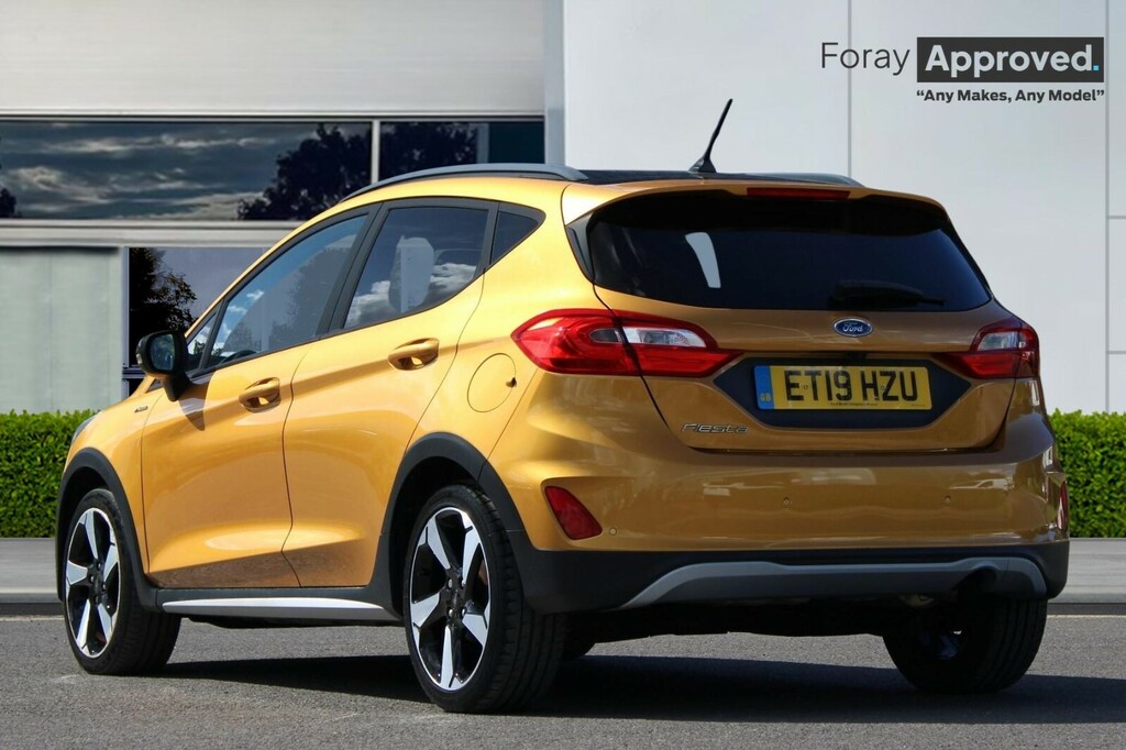 Ford Fiesta 1.0 Ecoboost Active Bo Play ET19HZU Yellow #4