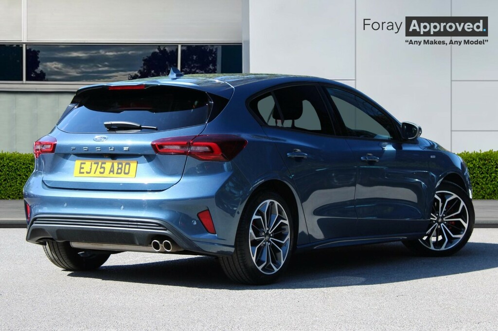 Ford Focus 1.0 Ecoboost Hybrid Mhev 155 St-line X EJ75ABO Blue #3