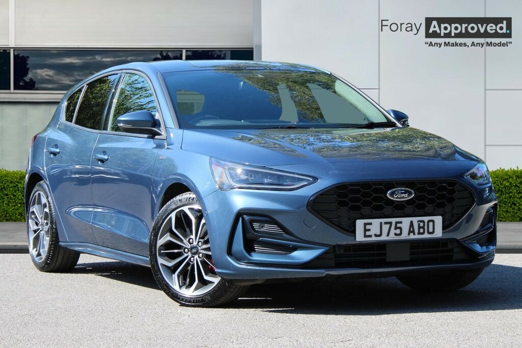 Ford Focus 1.0 Ecoboost Hybrid Mhev 155 St-line X Blue