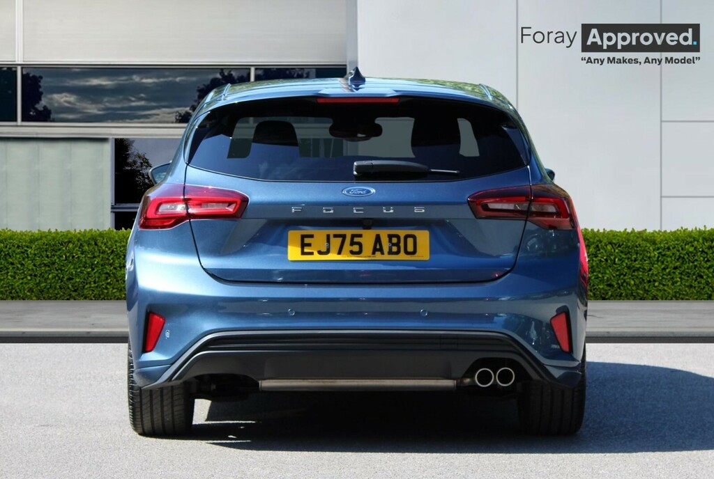 Ford Focus 1.0 Ecoboost Hybrid Mhev 155 St-line X EJ75ABO Blue #4