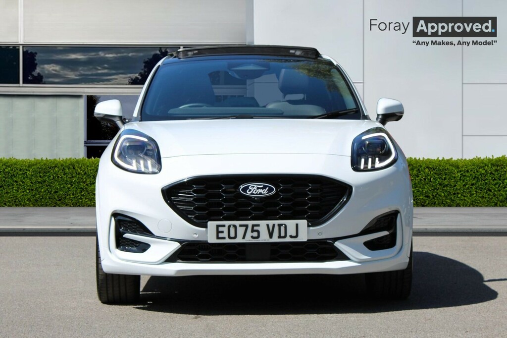 Ford Puma 1.0 Ecoboost Hybrid Mhev 155 St-line X Dct EO75VDJ White #2