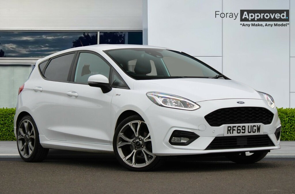 Ford Fiesta 1.0 Ecoboost 140 St-line X Edition White