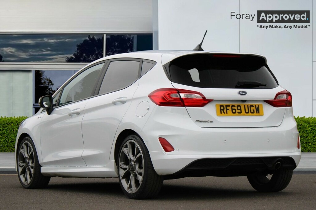 Ford Fiesta 1.0 Ecoboost 140 St-line X Edition RF69UGW White #5