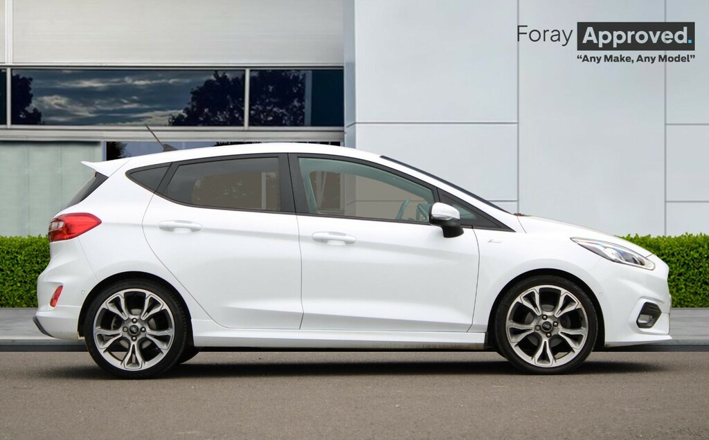 Ford Fiesta 1.0 Ecoboost 140 St-line X Edition RF69UGW White #2