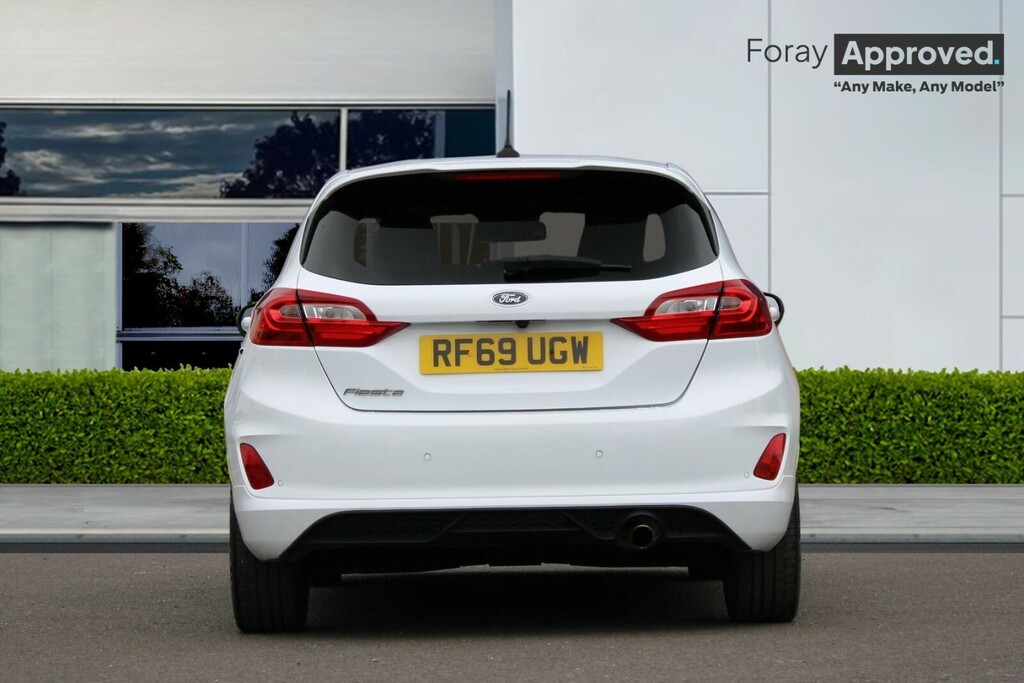 Ford Fiesta 1.0 Ecoboost 140 St-line X Edition RF69UGW White #4