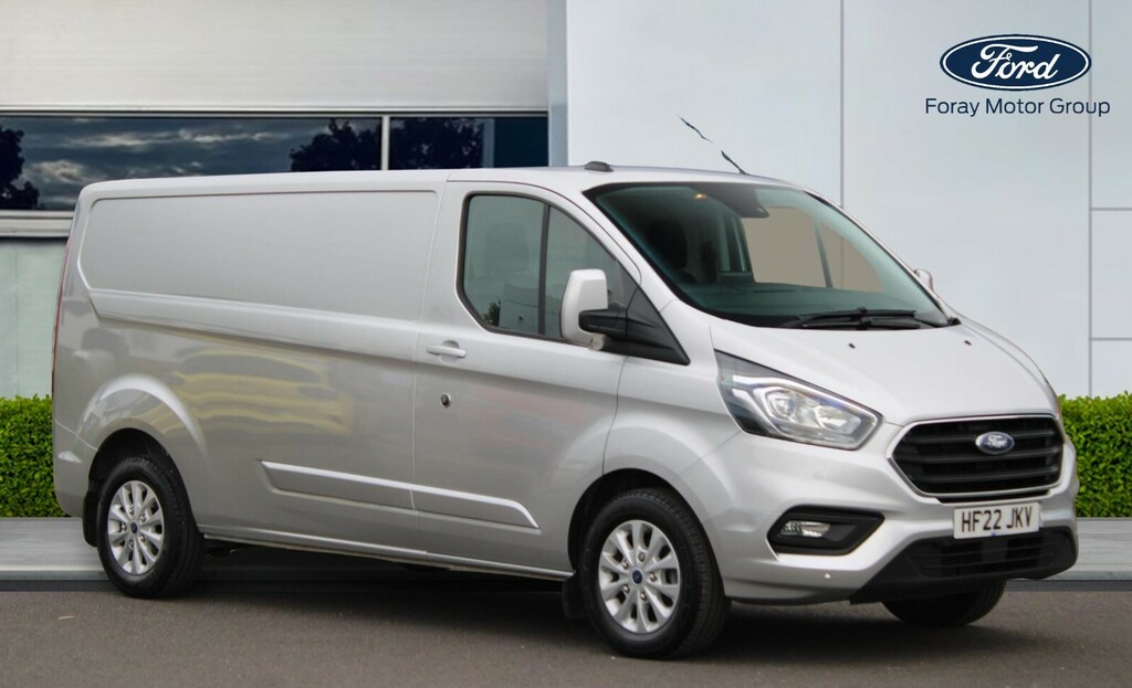 Ford Transit Custom 2.0 Ecoblue 130Ps Low Roof Limited Van Silver