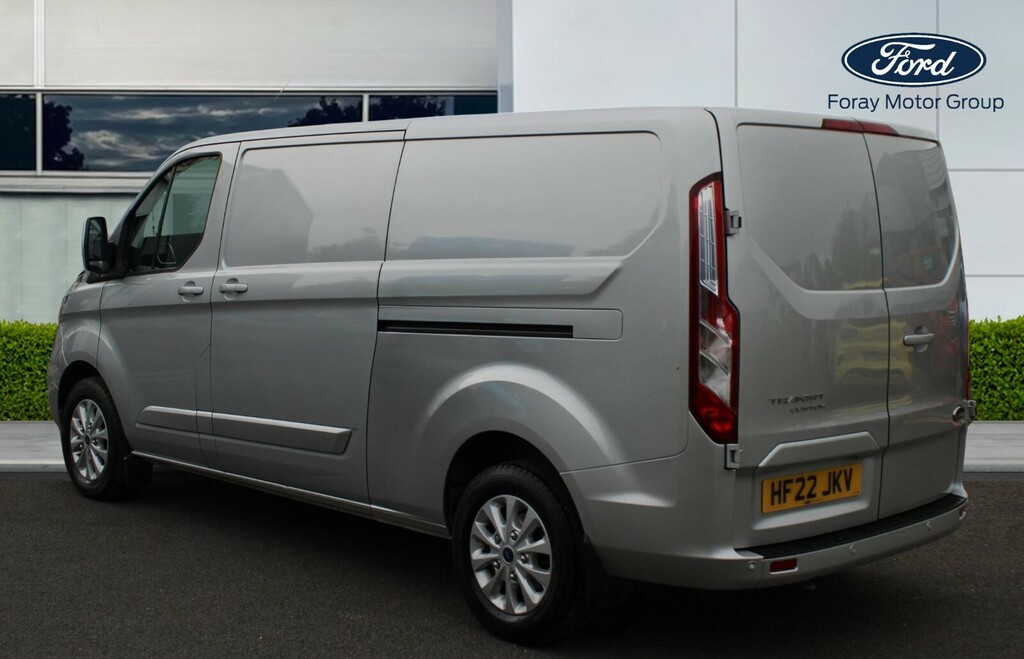 Ford Transit Custom 2.0 Ecoblue 130Ps Low Roof Limited Van HF22JKV Silver #6