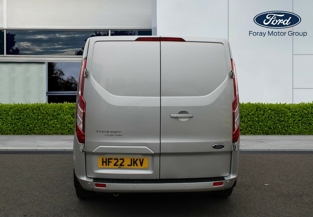Ford Transit Custom 2.0 Ecoblue 130Ps Low Roof Limited Van HF22JKV Silver #5