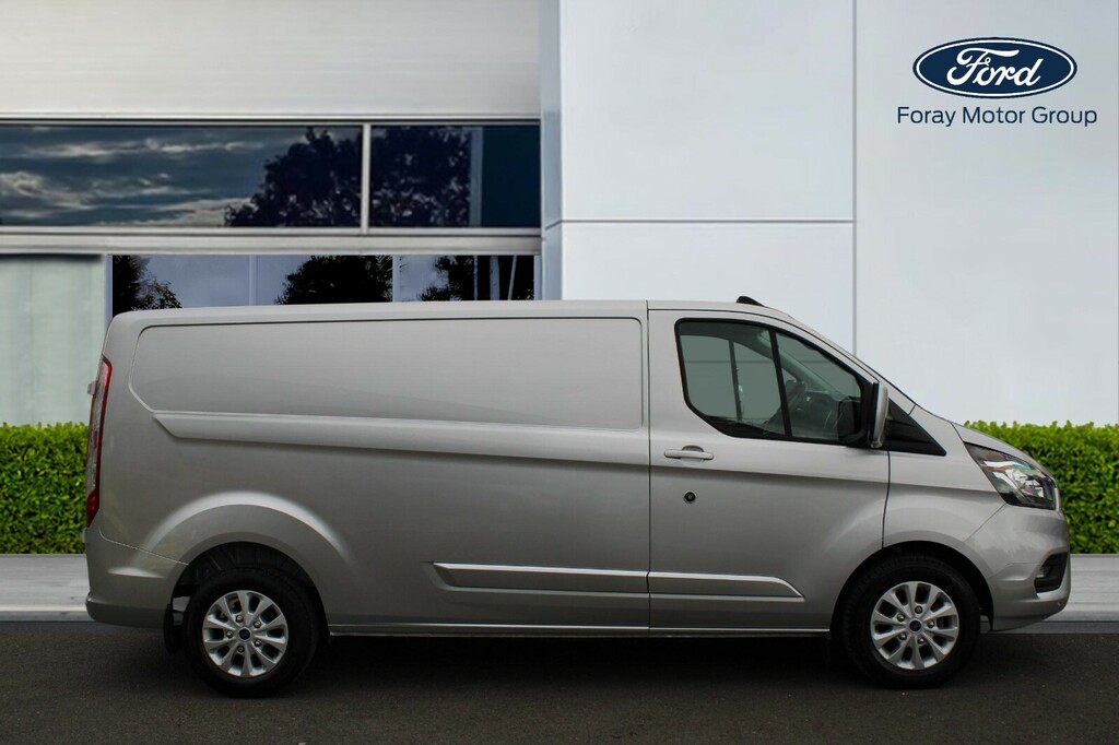 Ford Transit Custom 2.0 Ecoblue 130Ps Low Roof Limited Van HF22JKV Silver #2