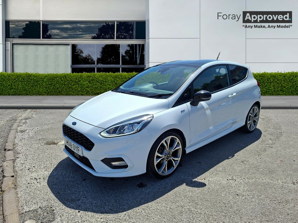 Ford Fiesta 1.0 Ecoboost 125 St-line HG18OYF Black #3