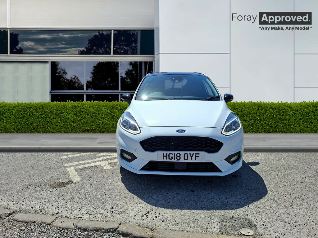 Ford Fiesta 1.0 Ecoboost 125 St-line HG18OYF Black #2