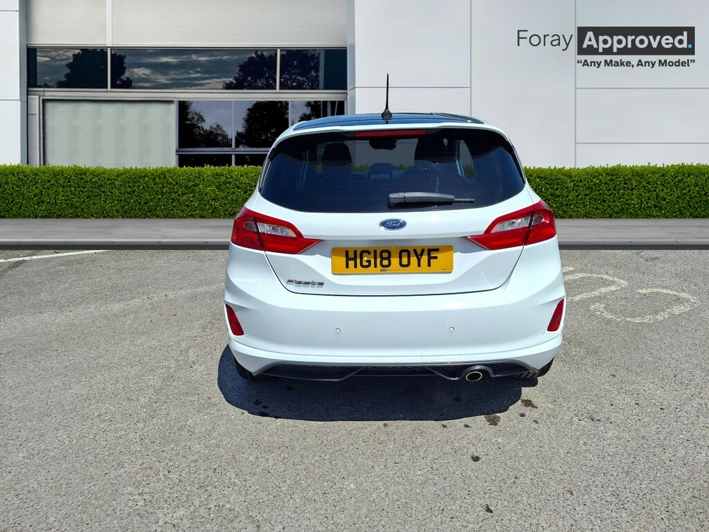Ford Fiesta 1.0 Ecoboost 125 St-line HG18OYF Black #5
