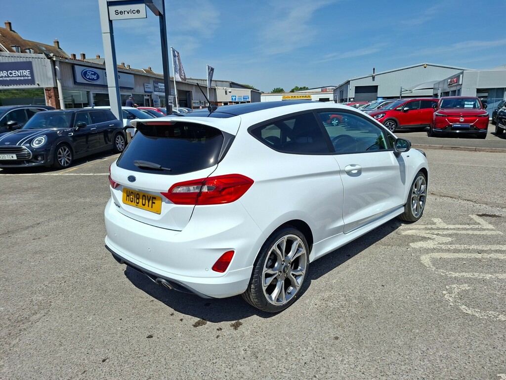 Ford Fiesta 1.0 Ecoboost 125 St-line HG18OYF Black #6
