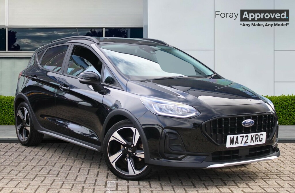 Ford Fiesta 1.0 Ecoboost Hybrid Mhev 125 Active Edition Black