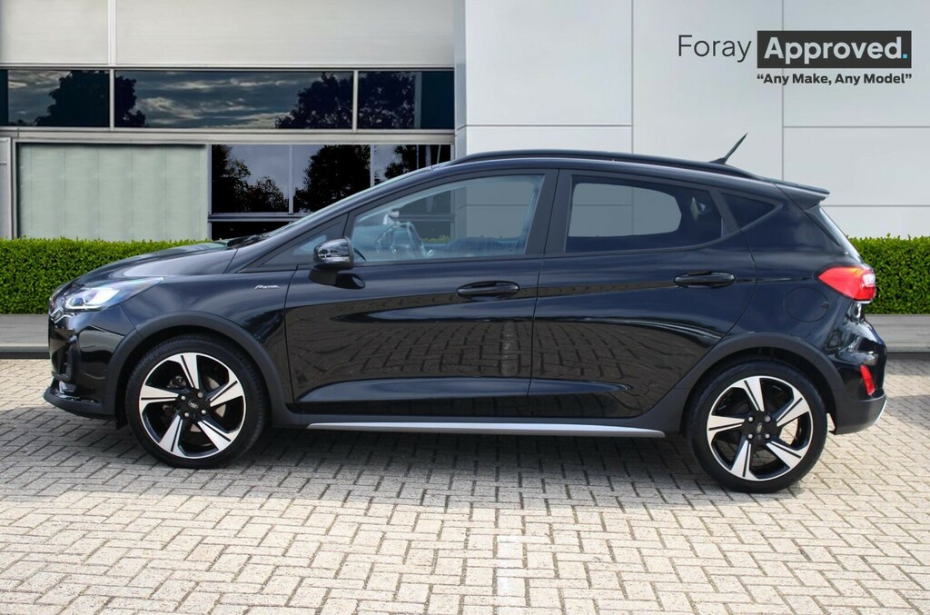 Ford Fiesta 1.0 Ecoboost Hybrid Mhev 125 Active Edition WA72KRG Black #3