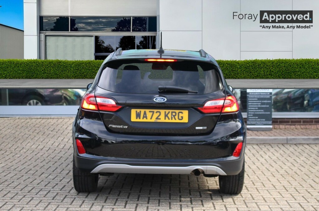 Ford Fiesta 1.0 Ecoboost Hybrid Mhev 125 Active Edition WA72KRG Black #5