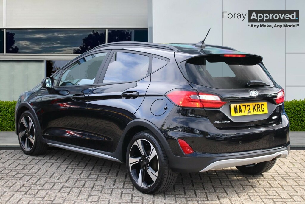 Ford Fiesta 1.0 Ecoboost Hybrid Mhev 125 Active Edition WA72KRG Black #2