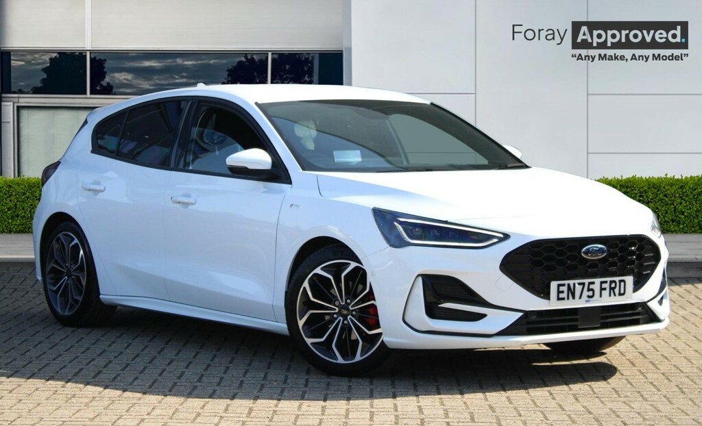 Ford Focus 1.0 Ecoboost Hybrid Mhev St-line X White