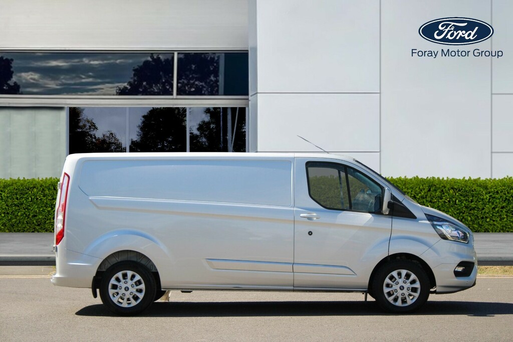 Ford Transit Custom 2.0 Ecoblue 130Ps Low Roof Limited Van HG22JYV Silver #2