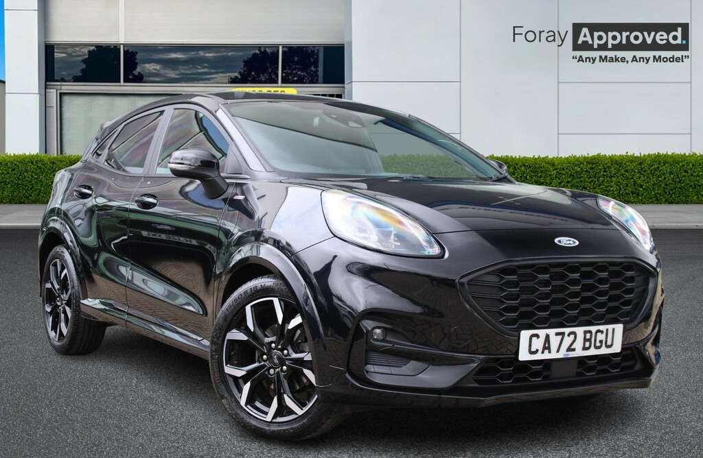 Ford Puma 1.0 Ecoboost Hybrid Mhev 155 St-line X Black