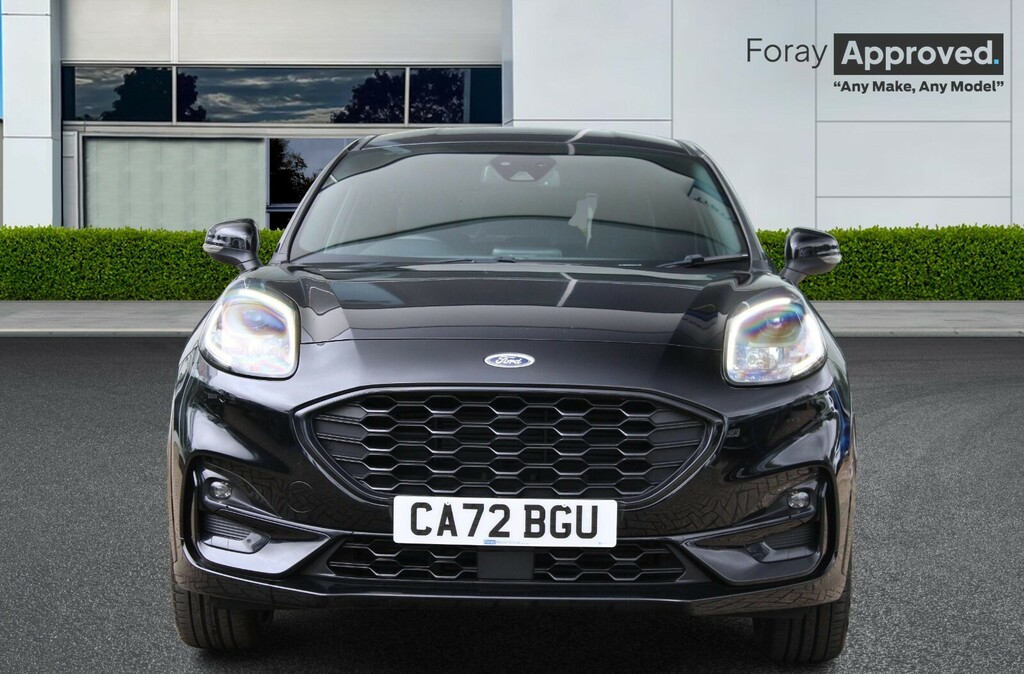 Ford Puma 1.0 Ecoboost Hybrid Mhev 155 St-line X CA72BGU Black #4