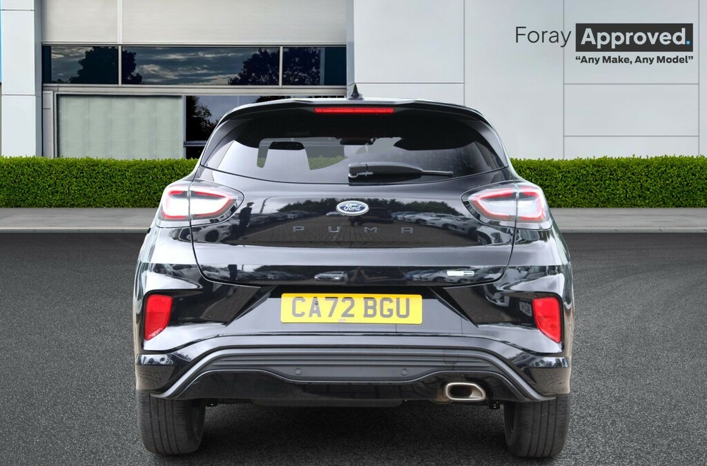 Ford Puma 1.0 Ecoboost Hybrid Mhev 155 St-line X CA72BGU Black #5