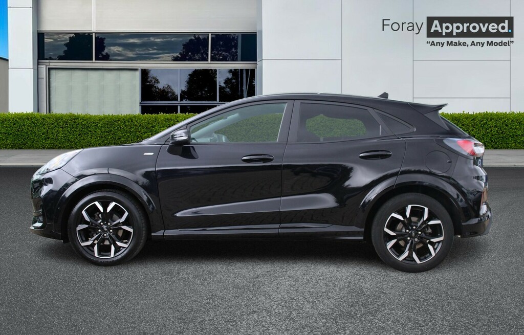 Ford Puma 1.0 Ecoboost Hybrid Mhev 155 St-line X CA72BGU Black #3