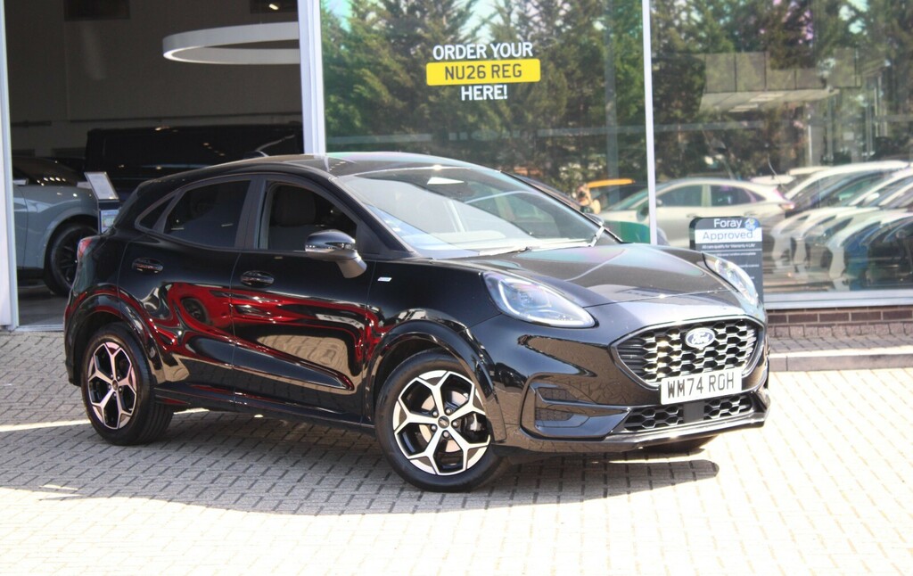 Ford Puma 1.0 Ecoboost Hybrid Mhev St-line Black