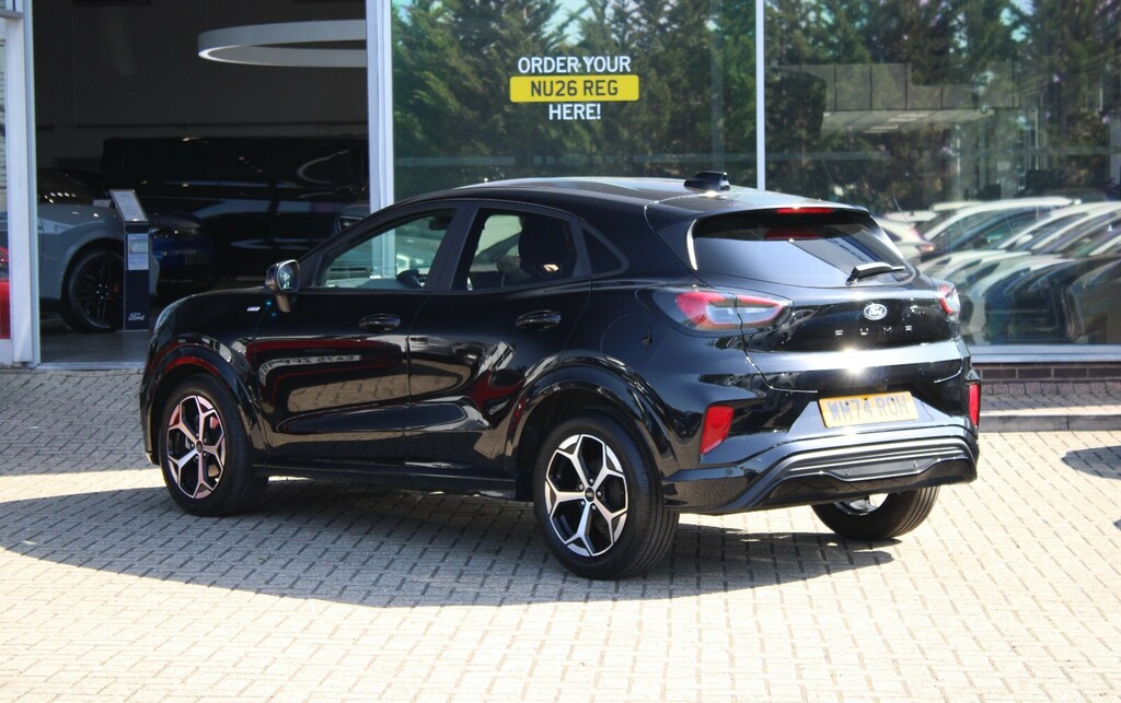 Ford Puma 1.0 Ecoboost Hybrid Mhev St-line WM74ROH Black #2