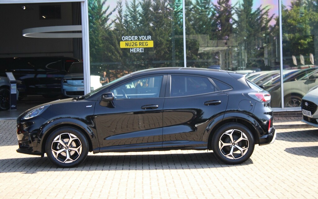 Ford Puma 1.0 Ecoboost Hybrid Mhev St-line WM74ROH Black #3