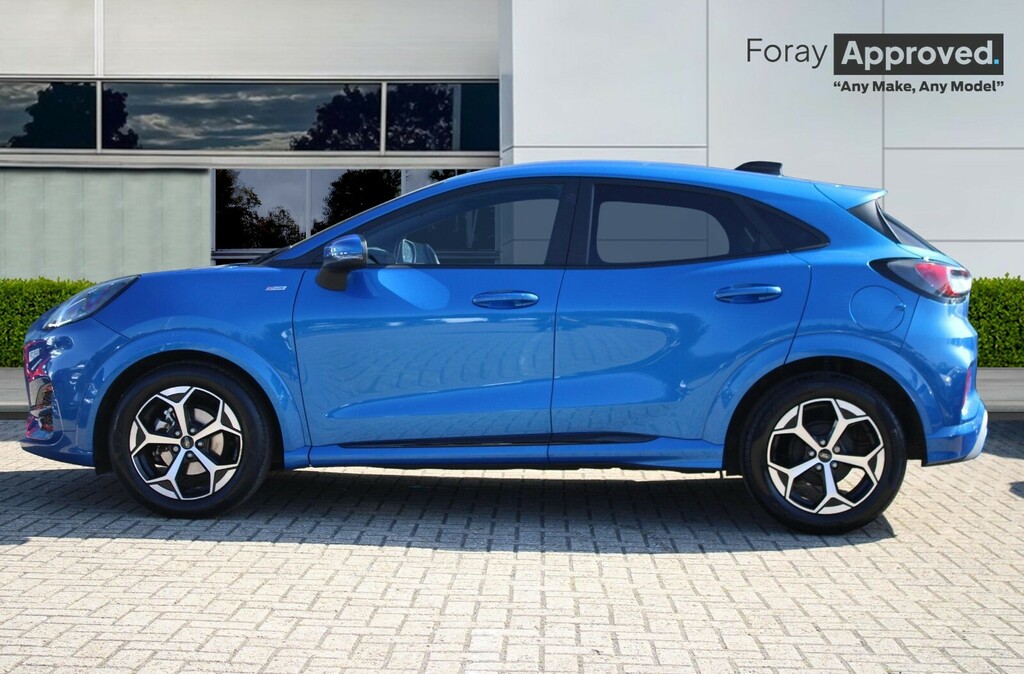 Ford Puma 1.0 Ecoboost Hybrid Mhev St-line BJ25ZKS Blue #3