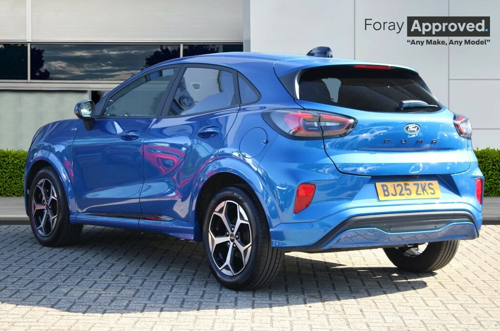 Ford Puma 1.0 Ecoboost Hybrid Mhev St-line BJ25ZKS Blue #2