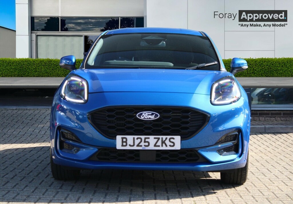 Ford Puma 1.0 Ecoboost Hybrid Mhev St-line BJ25ZKS Blue #4