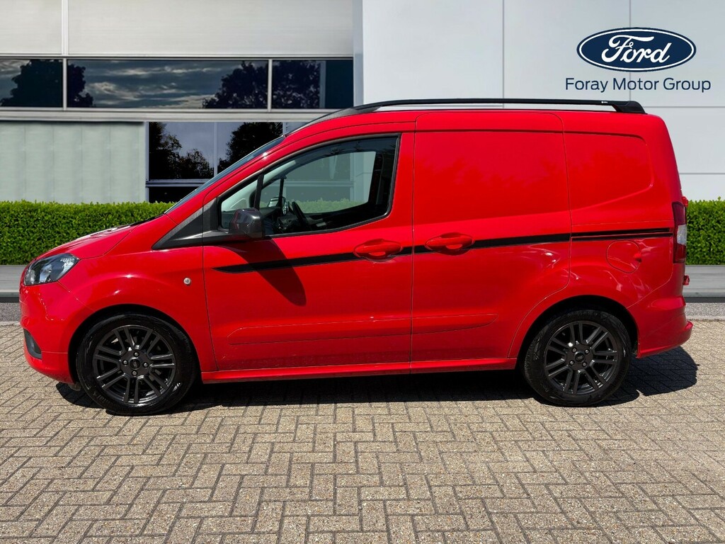 Ford Transit Courier 1.5 Tdci 100Ps Sport Van 6 Speed Red #4