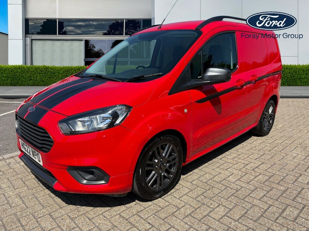 Ford Transit Courier 1.5 Tdci 100Ps Sport Van 6 Speed Red #3