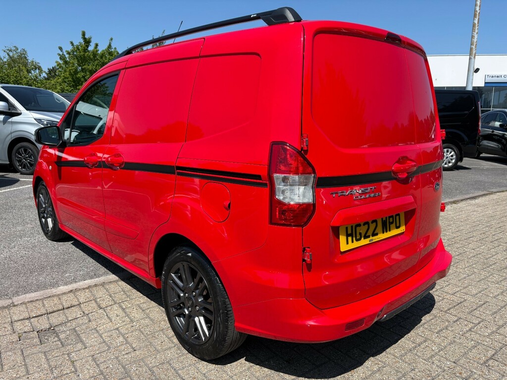 Ford Transit Courier 1.5 Tdci 100Ps Sport Van 6 Speed Red #5