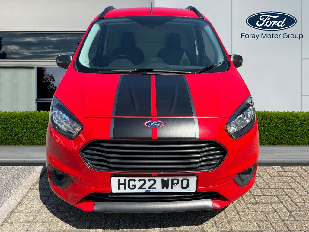 Ford Transit Courier 1.5 Tdci 100Ps Sport Van 6 Speed Red #2