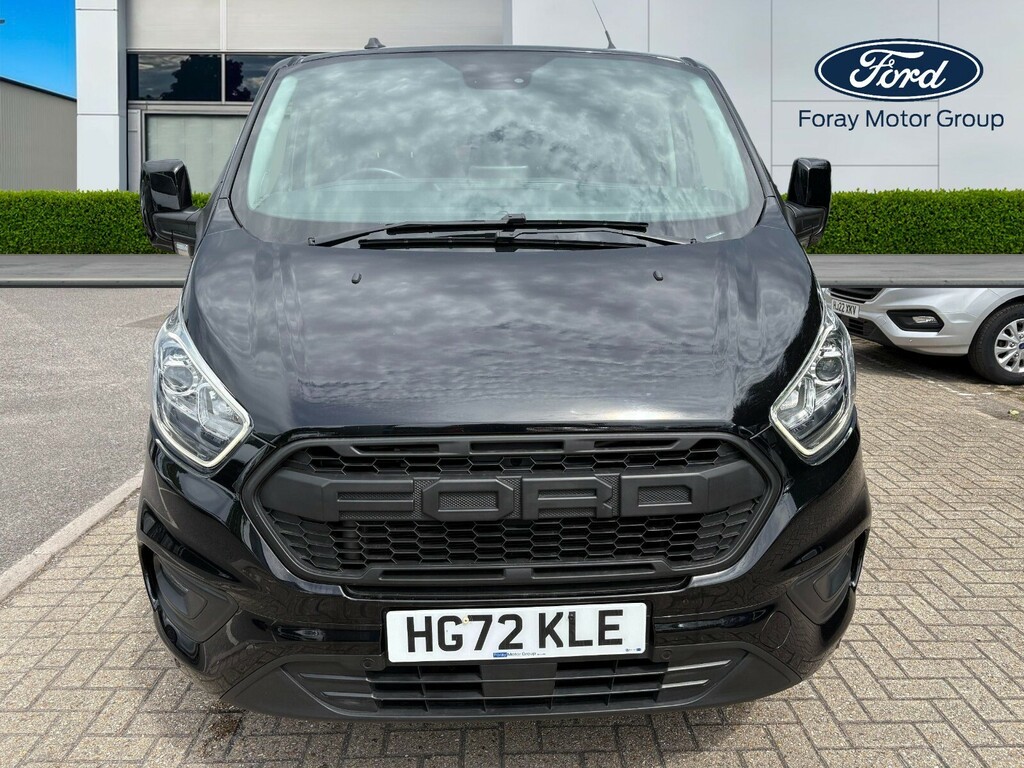 Ford Transit Custom 2.0 Ecoblue 170Ps Low Roof Dcab Limited Van HG72KLE Black #2