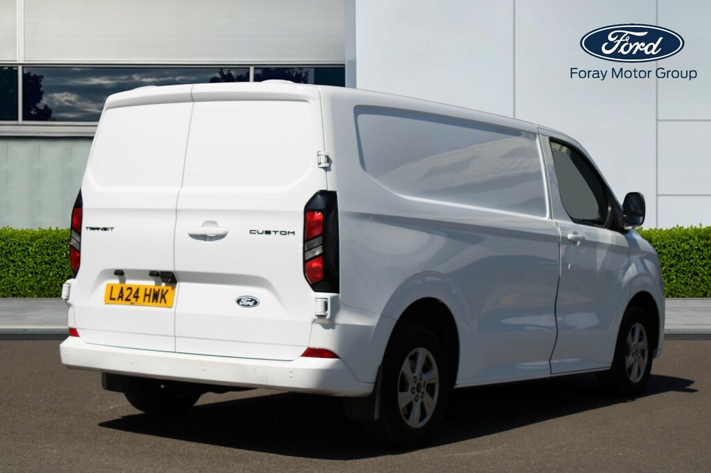 Ford Transit Custom 2.0 Ecoblue 136Ps H1 Van Limited LA24HWK White #3