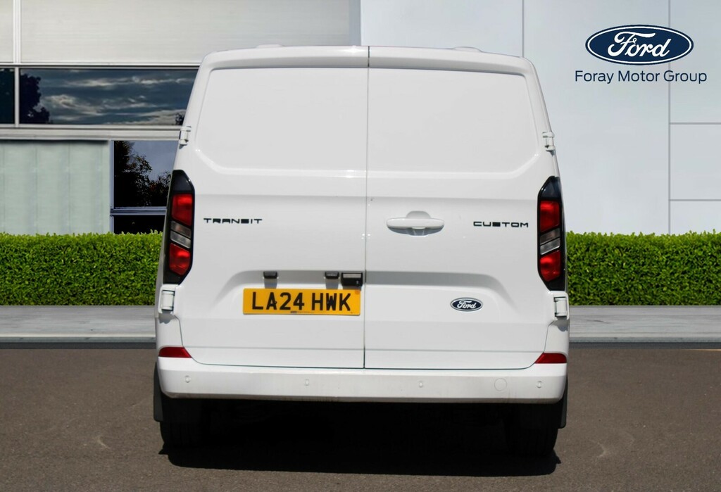 Ford Transit Custom 2.0 Ecoblue 136Ps H1 Van Limited LA24HWK White #4