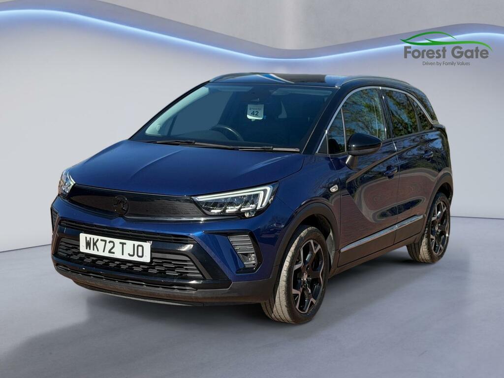 Vauxhall Crossland 1.2 Turbo Ultimate Suv Euro 6 S WK72TJO Blue #3